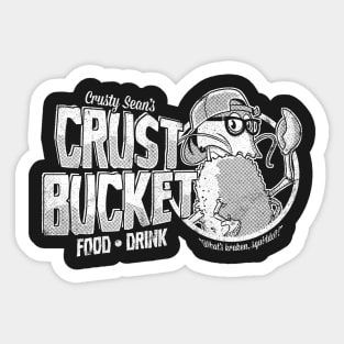 Chum bucket eatery (one color) Sticker